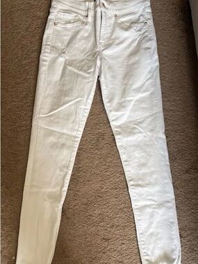 Express Women’s White Skinny Jeans
